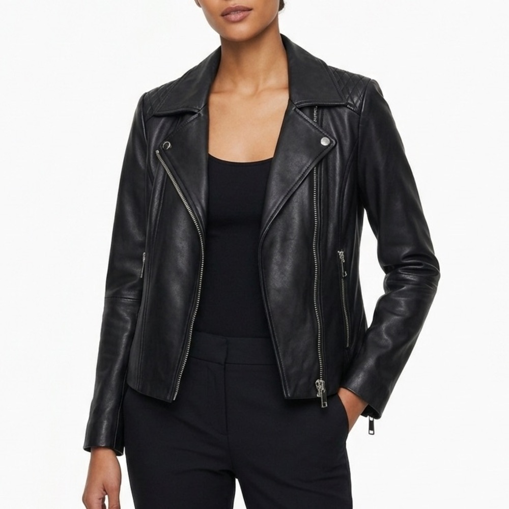 BCBGeneration Leather Moto Jacket